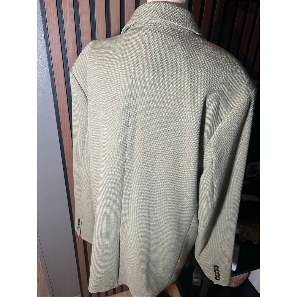 H&M green blazer size M comfy large size NWT - Picture 3 of 7